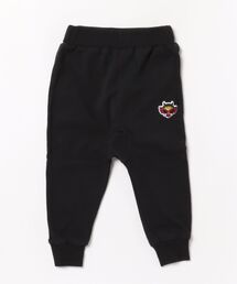 HYSTERIC MINI ブラック カジュアルパンツ S (90-105cm) HYSTERIC MINI｜ヒステリックミニのパンツ通販 - ZOZOTOWN