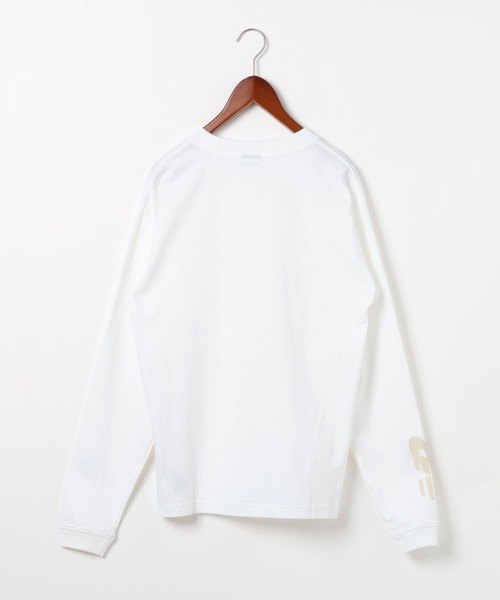 NEW BALANCE(ニューバランス)の「【New Balance(ニューバランス)】アスレチックシグネチャーロングスリーブTシャツ(Tシャツ/カットソー・レディース・ホワイト/ブラック・MEDIUM/LARGE)」の3枚目の写真