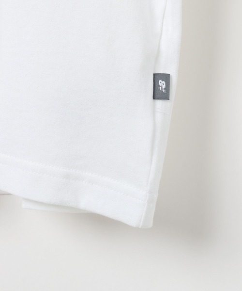 NEW BALANCE(ニューバランス)の「【New Balance(ニューバランス)】アスレチックシグネチャーロングスリーブTシャツ(Tシャツ/カットソー・レディース・ホワイト/ブラック・MEDIUM/LARGE)」の7枚目の写真