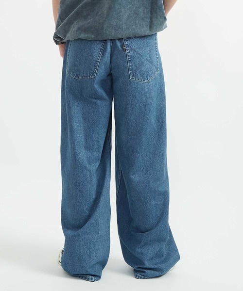 CONVERSE TOKYO(コンバーストウキョウ)の「3D WIDE DENIM PANTS(デニムパンツ・レディース・ブルー/インディゴブルー/ブラック・MEDIUM/SMALL)」の7枚目の写真