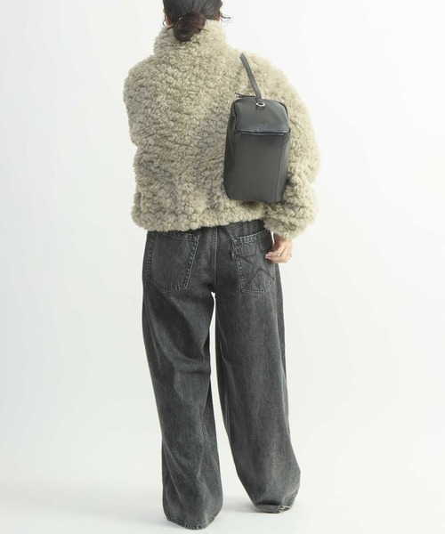 CONVERSE TOKYO(コンバーストウキョウ)の「3D WIDE DENIM PANTS(デニムパンツ・レディース・ブルー/インディゴブルー/ブラック・MEDIUM/SMALL)」の11枚目の写真