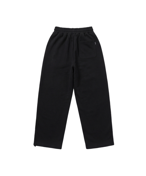 URBANAGE（アーバンエイジ）の「ベーシックワンタックワイドパンツ_ブラック（スウェットパンツ・レディース・その他・LARGE/MEDIUM/X-LARGE）」の5枚目の写真