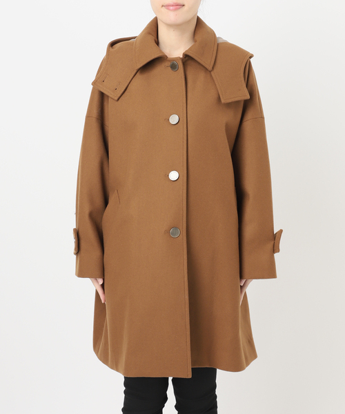 Traditional Weatherwear(トラディショナルウェザーウェア)の「別注【TRADITIONAL WEATHERWEAR】MALTON LONG HOODED COAT(その他アウター・レディース・ネイビー/キャメル/チャコールグレー・34)」の14枚目の写真