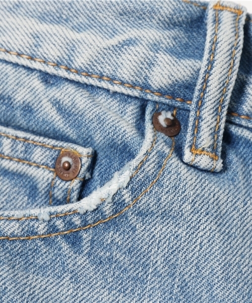 SLY（スライ）の「CLIFF HIP HUNG TILT S/PT-C（デニムパンツ・レディース・ライトブルー・0/2/1）」の12枚目の写真