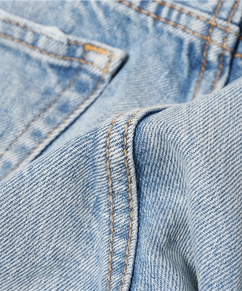 SLY（スライ）の「CLIFF HIP HUNG TILT S/PT-C（デニムパンツ・レディース・ライトブルー・0/2/1）」の7枚目の写真