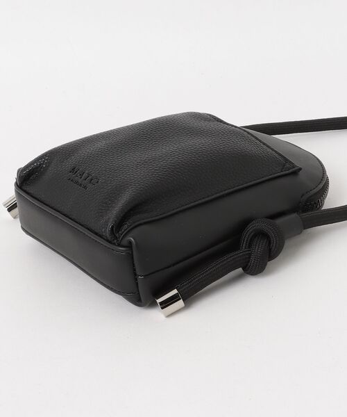 MATO by MARL MARL(マトーバイマールマール)の「MATO by MARLMARL/マトーバイマールマール ジップラインフォーンバッグ ZIPLINE PHONE BAG(マザーズバッグ・レディース・ブラック/ホワイト・FREE)」の22枚目の写真