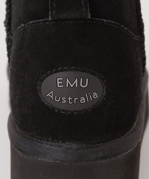 A part by(アパートバイ)の「EMU_ショートブーツ(ブーツ・レディース・ブラック/ブラウン系・MEDIUM/LARGE)」の8枚目の写真