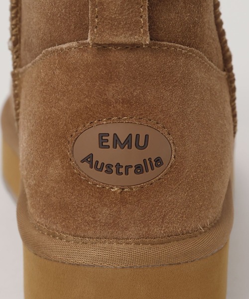 A part by(アパートバイ)の「EMU_ショートブーツ(ブーツ・レディース・ブラック/ブラウン系・MEDIUM/LARGE)」の3枚目の写真