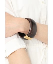 Kenneth Jay Lane | 【Kenneth Jay Lane】フェイクWoodCUFF◆(バングル/リストバンド)