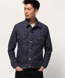 超軽量 Gジャン/クールドッツ デニムプリント