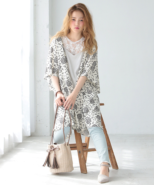 one after another NICE CLAUP（ワンアフターアナザーナイスクラップ）の「タッセル付ショルダーバッグ（ショルダーバッグ・レディース・レッド/ベージュ/ブラック・FREE）」の11枚目の写真