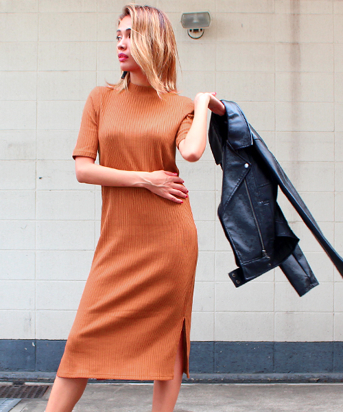 Anap アナップ の リブワンピース ワンピース Wear