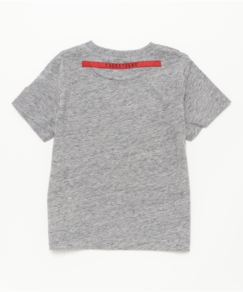 CHUBBYGANG（チャビーギャング）の「ロゴプリント半袖Tシャツ（Tシャツ/カットソー・キッズ・ホワイト/ライトグレー/ブラック・140/130/110/150/120/100/160）」の4枚目の写真