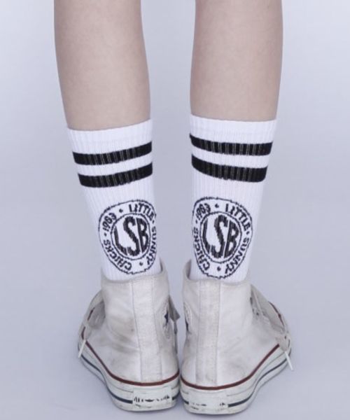 Little Sunny Bite リトルサニーバイト の Little Sunny Bite リトルサニーバイト Symbolic Socks ソックス 靴下 Wear