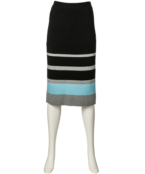 LOVELESS（ラブレス）の「【LOVELESS】WOMENS トリコロールセットアップスカート（スカート・レディース・ブラック・36/34）」の2枚目の写真