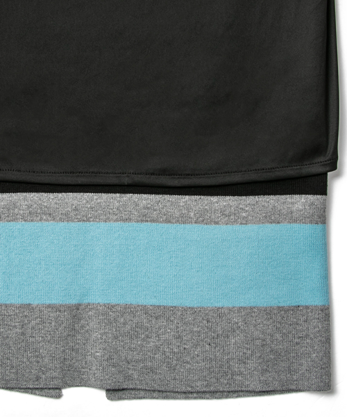 LOVELESS（ラブレス）の「【LOVELESS】WOMENS トリコロールセットアップスカート（スカート・レディース・ブラック・36/34）」の5枚目の写真