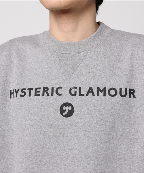 HYSTERIC GLAMOUR　ヒステリックグラマー　シンボルロゴ　スウェット HYSTERIC GLAMOUR（ヒステリックグラマー）の「FIRE LOGO