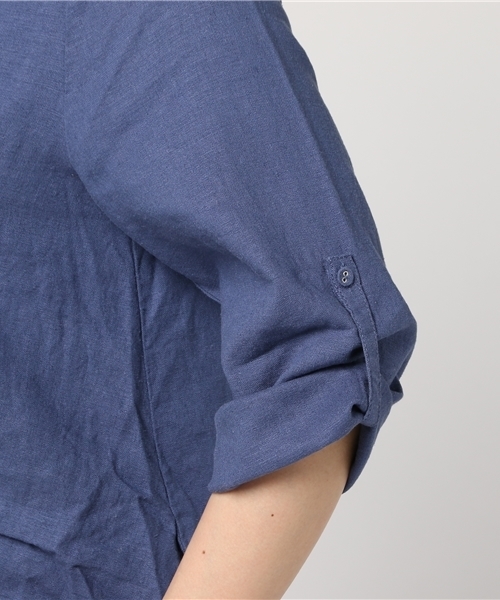 LBC（エルビーシー）の「ねじりチュニックワンピース（ワンピース・レディース・マスタード/ブルー/ライトグレー・MEDIUM/LARGE）」の10枚目の写真