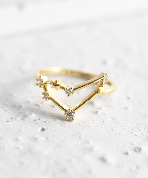 styiro（スタイロ）の「12星座リング（リング・レディース・その他6/その他8/その他10/その他4/その他7/その他1/その他2/その他3/その他5/その他11/その他9/その他12・FREE）」の2枚目の写真