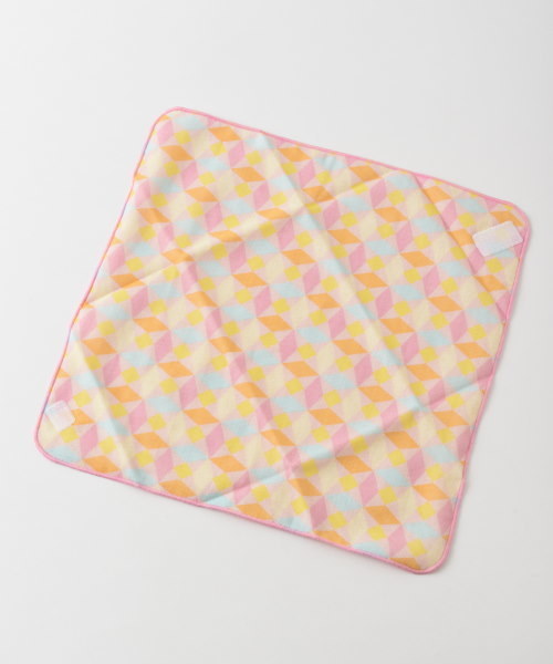 I.D.E.A international（イデアインターナショナル）の「ククゥー ガーゼスタイ金封（スタイ/よだれかけ・レディース・イエロー/ブルー/ピンク/オレンジ・ﾌﾘ-）」の9枚目の写真