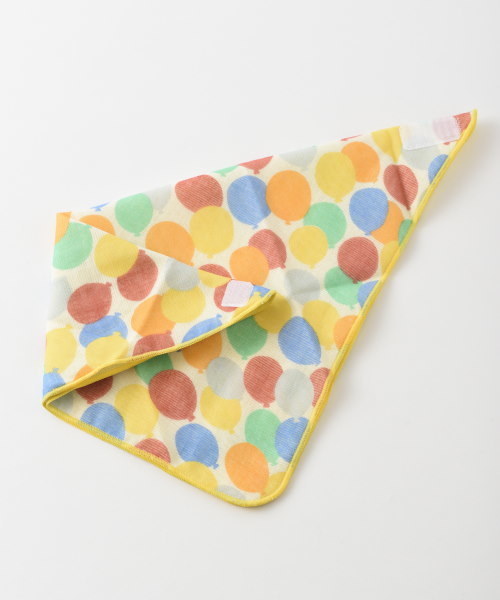 I.D.E.A international（イデアインターナショナル）の「ククゥー ガーゼスタイ金封（スタイ/よだれかけ・レディース・イエロー/ブルー/ピンク/オレンジ・ﾌﾘ-）」の11枚目の写真