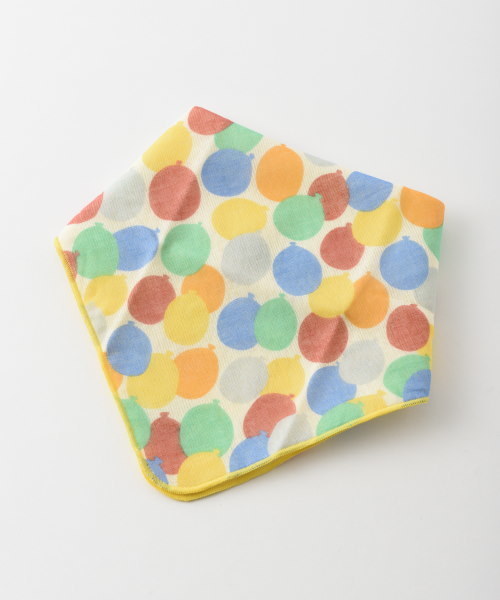 I.D.E.A international（イデアインターナショナル）の「ククゥー ガーゼスタイ金封（スタイ/よだれかけ・レディース・イエロー/ブルー/ピンク/オレンジ・ﾌﾘ-）」の13枚目の写真