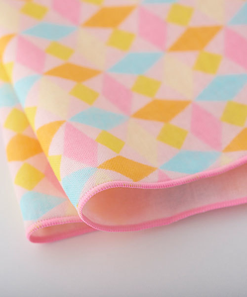 I.D.E.A international（イデアインターナショナル）の「ククゥー ガーゼスタイ金封（スタイ/よだれかけ・レディース・イエロー/ブルー/ピンク/オレンジ・ﾌﾘ-）」の14枚目の写真