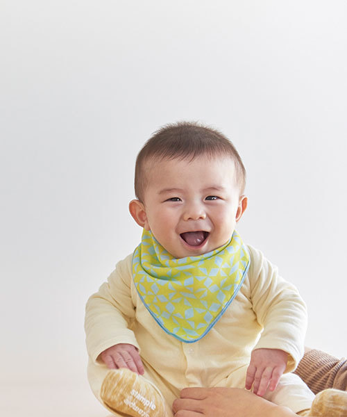 I.D.E.A international（イデアインターナショナル）の「ククゥー ガーゼスタイ金封（スタイ/よだれかけ・レディース・イエロー/ブルー/ピンク/オレンジ・ﾌﾘ-）」の17枚目の写真