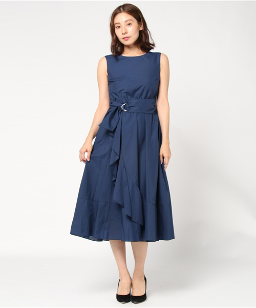 QUEENS COURT（クイーンズコート）の「ペーパーローンワンピース（ワンピース・レディース・ピンク/ブラウン/ネイビー・S/M）」の14枚目の写真