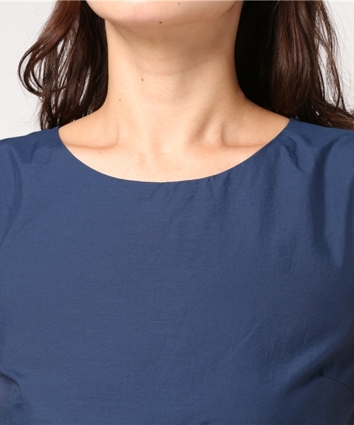 QUEENS COURT（クイーンズコート）の「ペーパーローンワンピース（ワンピース・レディース・ピンク/ブラウン/ネイビー・S/M）」の7枚目の写真