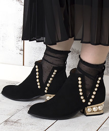 Jeffrey Campbell | パールヒールショートブーツ(ブーツ)