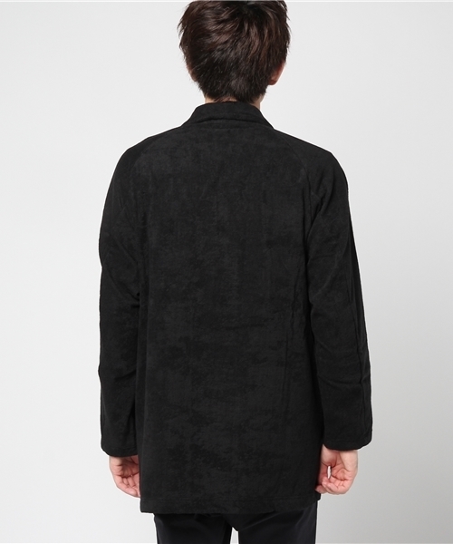 THING FABRICS（シングファブリックス）の「tHING FABRICS/シングファブリックス Double breasted (Short Pile)（テーラードジャケット・メンズ・ベージュ/ブラック/ネイビー・1/0）」の5枚目の写真