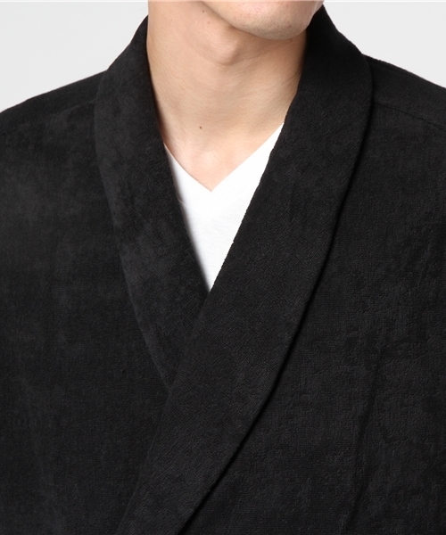 THING FABRICS（シングファブリックス）の「tHING FABRICS/シングファブリックス Double breasted (Short Pile)（テーラードジャケット・メンズ・ベージュ/ブラック/ネイビー・1/0）」の6枚目の写真