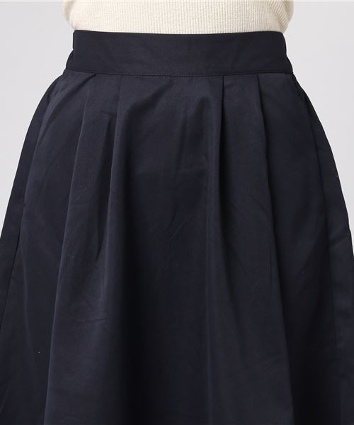 earth music&ecology（アースミュージックアンドエコロジー）の「・フレアーミディスカート（スカート・レディース・ボルドー/ネイビー/ダークグリーン/キャメル・FREE）」の5枚目の写真