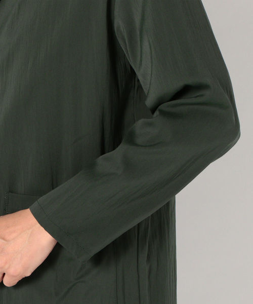 SHIPS（シップス）の「SU: PAJAMA セットアップジャケット（テーラードジャケット・メンズ・オリーブ/ブラック・LARGE/MEDIUM/SMALL/X-LARGE）」の9枚目の写真