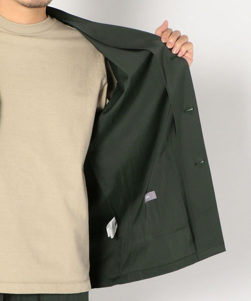 SHIPS（シップス）の「SU: PAJAMA セットアップジャケット（テーラードジャケット・メンズ・オリーブ/ブラック・LARGE/MEDIUM/SMALL/X-LARGE）」の6枚目の写真