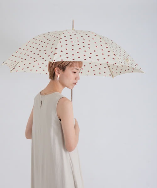 ameme（アメメ）の「ameme　ブルージュ長傘（長傘・レディース・ブラック/ネイビー/レッド/オフホワイト/その他1/ブルー系その他・FREE）」の2枚目の写真