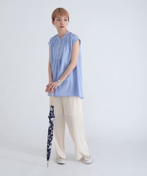 ameme（アメメ）の「ameme　ブルージュ長傘（長傘・レディース・ブラック/ネイビー/レッド/オフホワイト/その他1/ブルー系その他・FREE）」の11枚目の写真