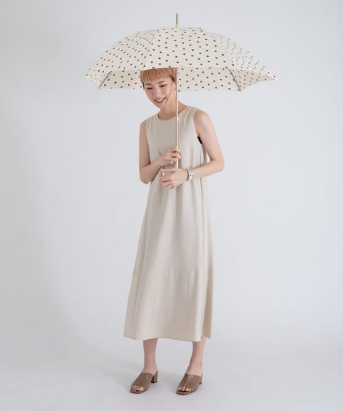 ameme（アメメ）の「ameme　ブルージュ長傘（長傘・レディース・ブラック/ネイビー/レッド/オフホワイト/その他1/ブルー系その他・FREE）」の8枚目の写真