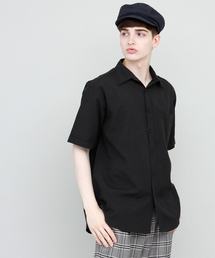 EMMA CLOTHES | リラックスオーバーサイズオックスフォードシャツ Summer Oxford Shirts 1/2 sleeve(シャツ/ブラウス)