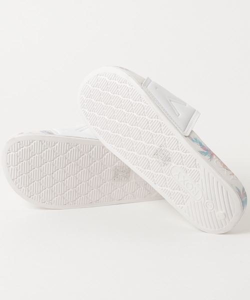 Slippy シャワサン Printed ロキシー セール シューズ Printed ロキシー シャワサン シャワーサンダル スライドサンダル サンダル Roxy ロキシー のファッション