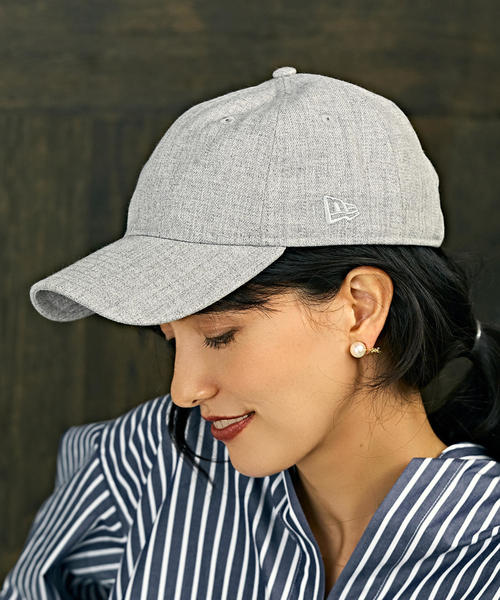 NEW ERA（ニューエラ）の「[別注][ニューエラ]NEWERA SC Heather/キャップ ◆（キャップ・レディース・ライトグレー/ブラック/ベージュ/ブラウン/ワインレッド・FREE）」の2枚目の写真