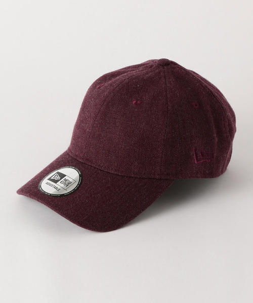 NEW ERA（ニューエラ）の「[別注][ニューエラ]NEWERA SC Heather/キャップ ◆（キャップ・レディース・ブラウン/ワインレッド/ベージュ/ブラック/ライトグレー・FREE）」の5枚目の写真