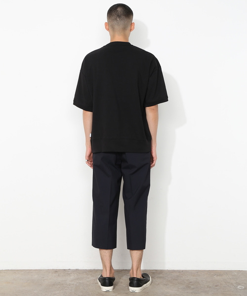 ADAM ET ROPE'(アダムエロペ)の「TCストレッチウェザーワイドクロップドパンツ(その他パンツ・メンズ・ネイビー/ブラック/カーキ・L/M)」の20枚目の写真