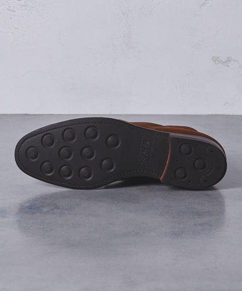 CROCKETT&JONES(クロケットアンドジョーンズ)の「【別注】<CROCKETT&JONES(クロケット&ジョーンズ)> SUEDE CHUKKA†(ブーツ・メンズ・オリーブ/ブラック/ブラウン・7/7h/6h/6/8/9/8h/9h)」の7枚目の写真