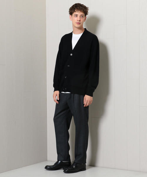 H BEAUTY&YOUTH カシミヤミックスカーディガン H BEAUTY&YOUTH