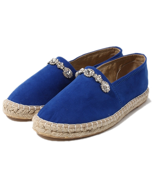 Another Edition（アナザーエディション）の「■AE SUED BJ SLIP ON　Я◆（スリッポン・レディース・オフホワイト/レッド/コバルトブルー/ブラック・36/37/38）」の3枚目の写真