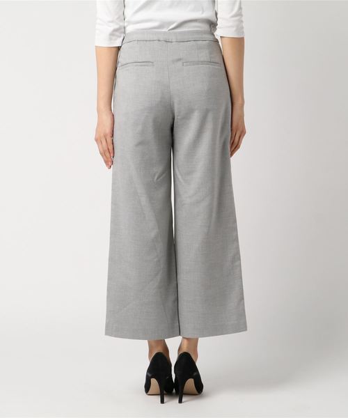 Petit Honfleur（プチオンフルール）の「前ボタンワイドパンツ（その他パンツ・レディース・ネイビー/グレー/アイボリー・67/70/61/64）」の5枚目の写真