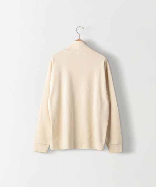 Steven Alan（スティーブンアラン）の「＜Steven Alan＞SMOOTH LOOSE TURTLE NECK LONG SLEEVE/カットソー（Tシャツ/カットソー・メンズ・ナチュラル/ブラウン・SMALL/MEDIUM/LARGE/X-LARGE）」の4枚目の写真