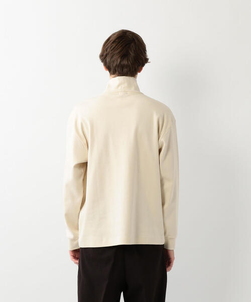 Steven Alan（スティーブンアラン）の「＜Steven Alan＞SMOOTH LOOSE TURTLE NECK LONG SLEEVE/カットソー（Tシャツ/カットソー・メンズ・ナチュラル/ブラウン・SMALL/MEDIUM/LARGE/X-LARGE）」の6枚目の写真